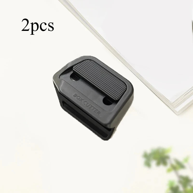 Box Cutter Pro Automatic Retractable Portable Anti-Stick Safety Knife for Opening Packages